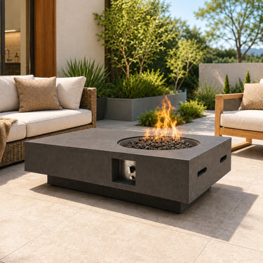 Pacific Horizon Monolith 50,000 BTU Outdoor Fire Pit Table Collection